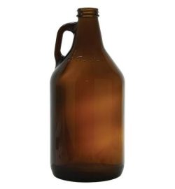 1283 64 oz Amber Growler