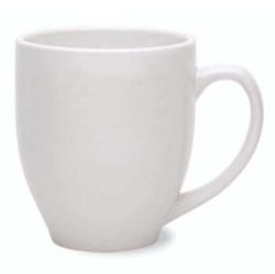 1378-09 16oz White Bistro mug