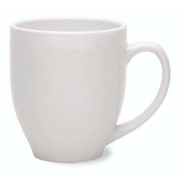 1378-09 16oz White Bistro mug