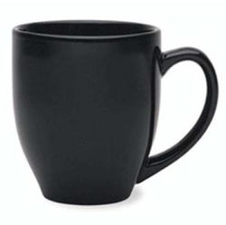 1378-41 16oz Black Bistro mug