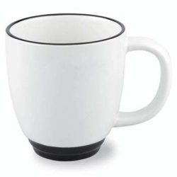 2900-41 12oz Black Halo Bistro mug