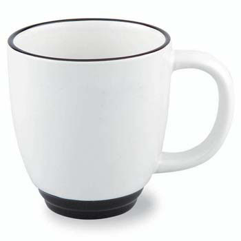2900-41 12oz Black Halo Bistro mug