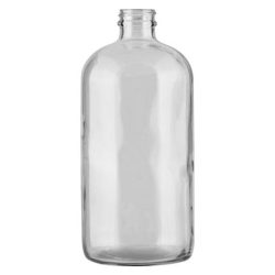 5125002 32oz Boston Round Clear Growler